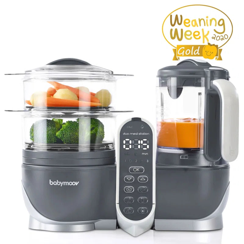 Duo Meal Food Maker Processor with Steam Cooker & Multi-Speed Blender