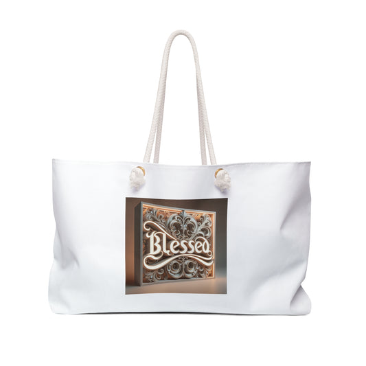 Blessed Weekender Bag - Spacious Tote for Travel and Getaways