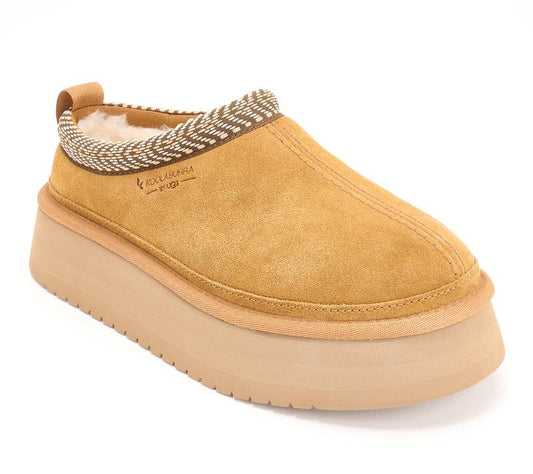 Koolaburra by UGG Suede Platform Slippers - Burree