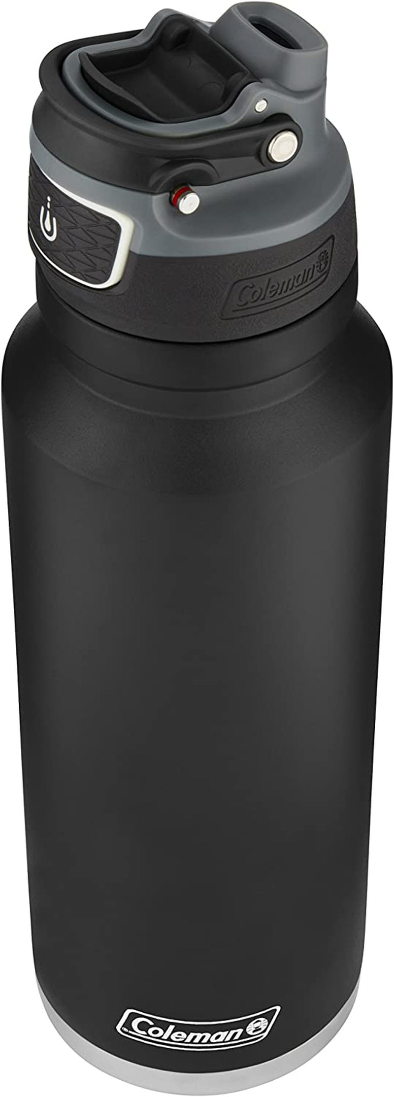 Freeflow Autoseal Stainless Steal Water Bottle, 24Oz, Black