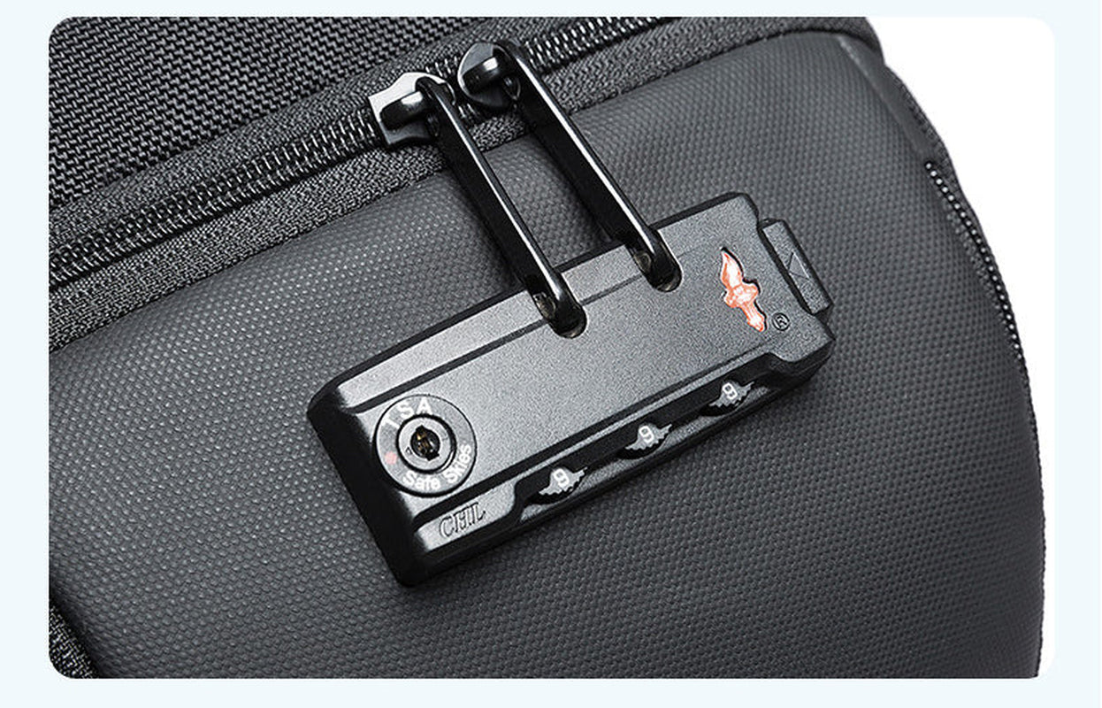 Bange Anti-Theft Technology USB Men'S Italian Chest Bag