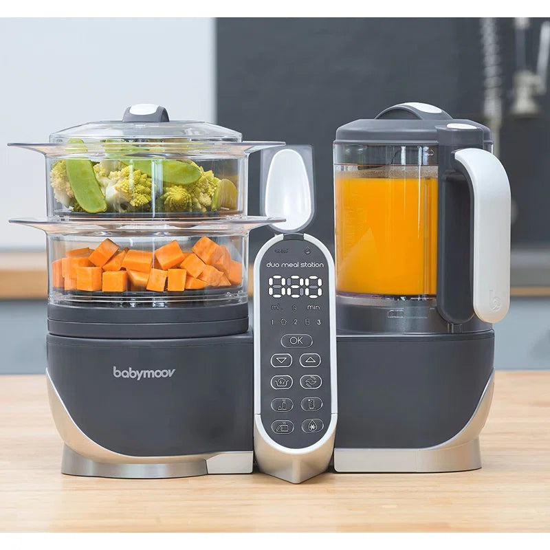 Duo Meal Food Maker Processor with Steam Cooker & Multi-Speed Blender