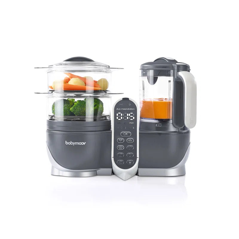 Duo Meal Food Maker Processor with Steam Cooker & Multi-Speed Blender